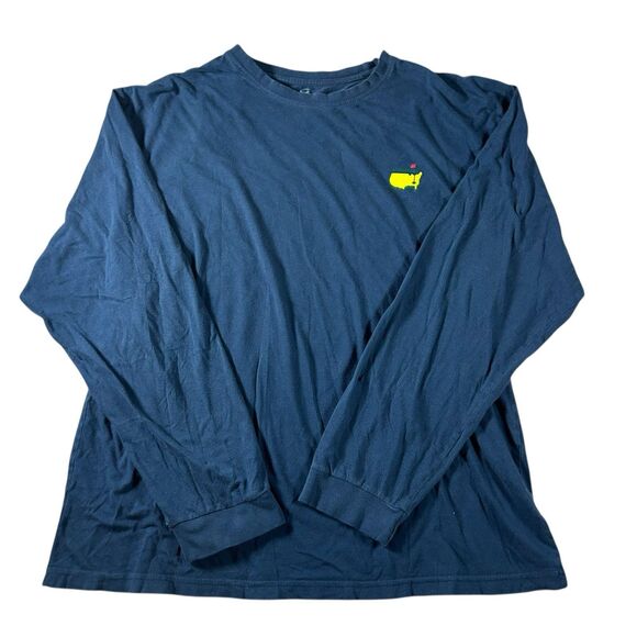 Masters Graphic Shirt Mens XL Long Sleeve Augusta National Golf Club 2020 Blue - Picture 2 of 11